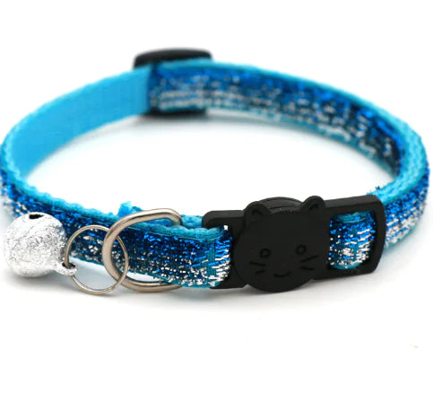 Chic Bell Cat Collar in Adjustable Colors